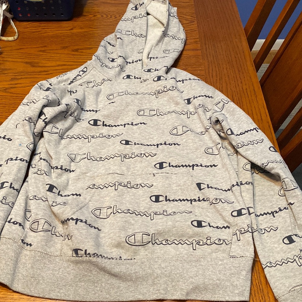 Champion Hoodie (Size Large Boys)